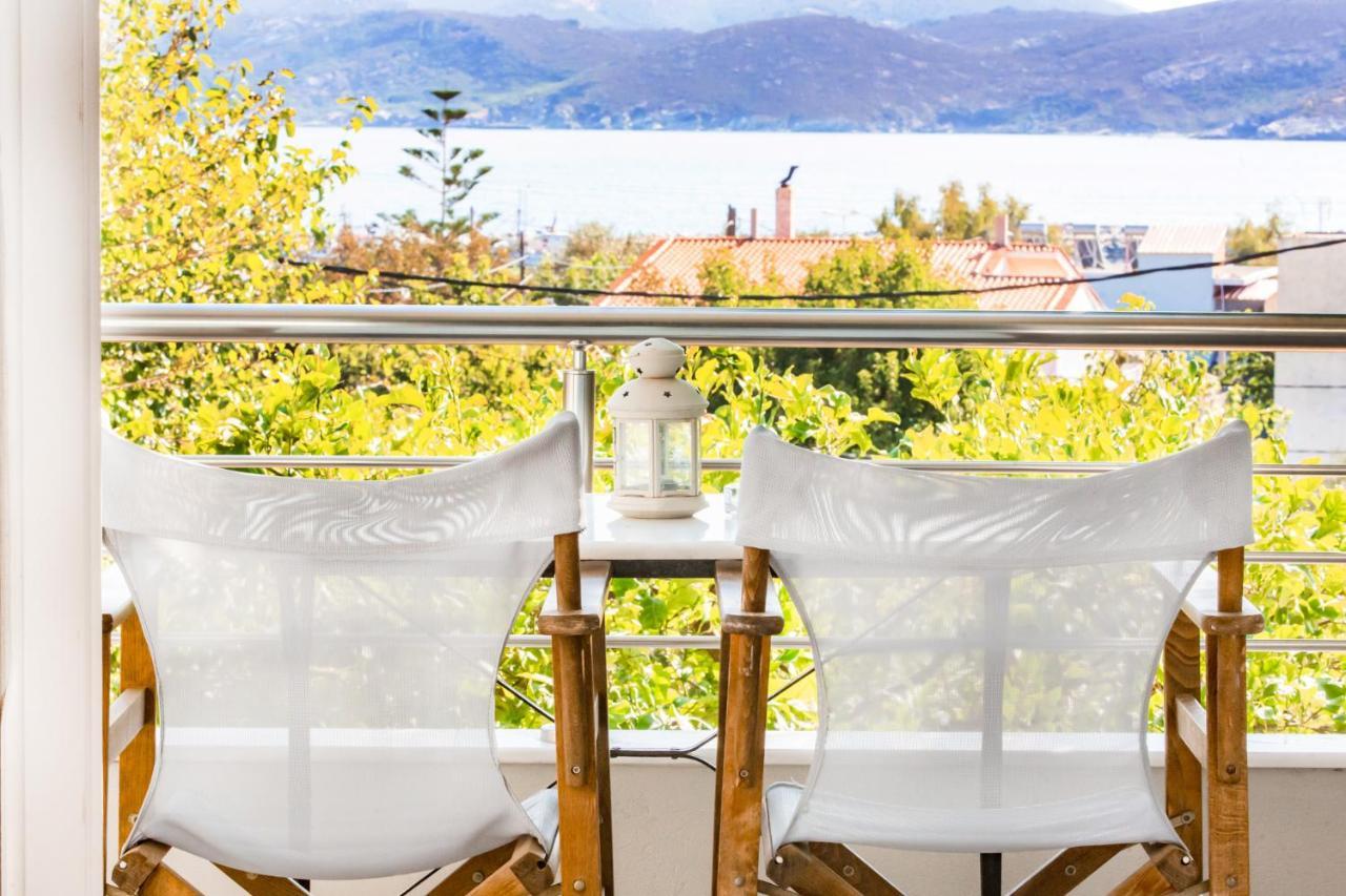 Filia Rooms & Apartments Áji Apóstoli Eksteriør bilde