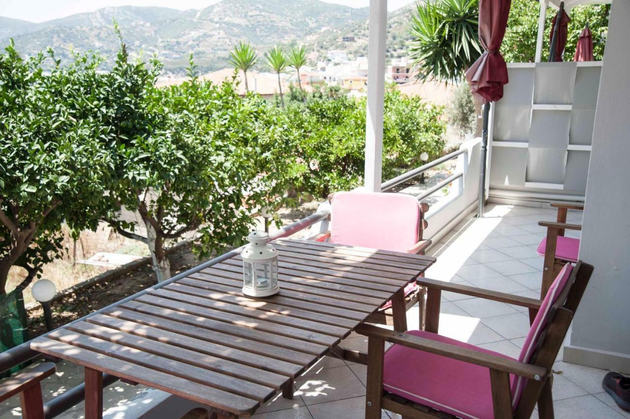 Filia Rooms & Apartments Áji Apóstoli Eksteriør bilde